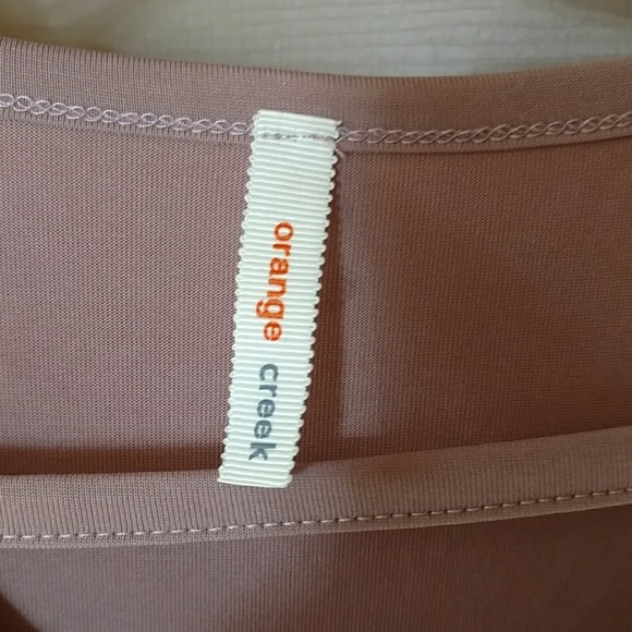 Orange Creek MAUVE SLEEVELESS TOP SIZE LARGE - Picture 3 of 4